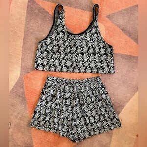 Ilana Kohn Black and White Patterned Jumpsuit